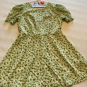 Tie waist dress